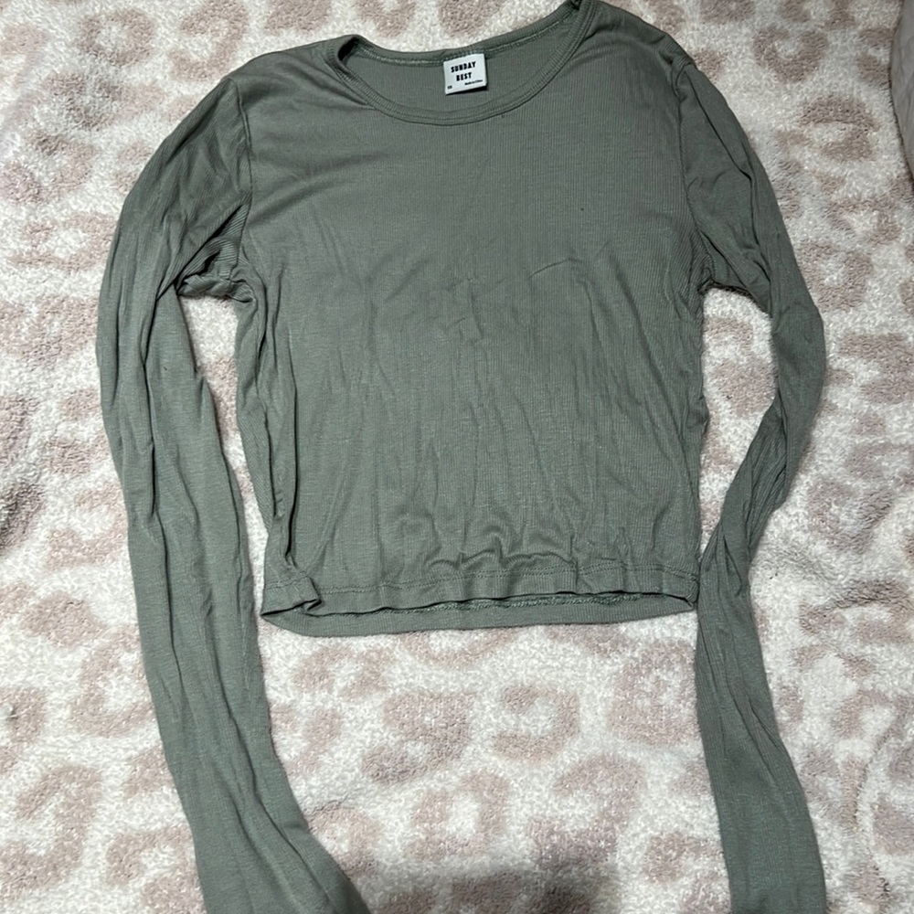 Aritzia Sunday Best long sleeve shirt